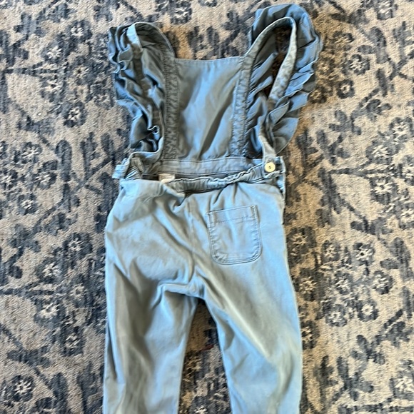 Zara ruffle overalls 4t - Picture 4 of 5